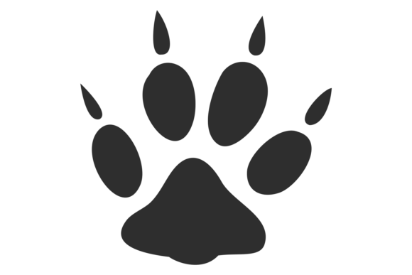 Dog Paw Imprint