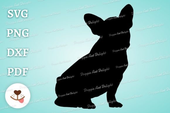 Frenchie Puppy Embroidery Design