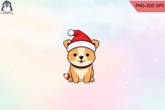 Fun Dog for Merry Christmas PNG