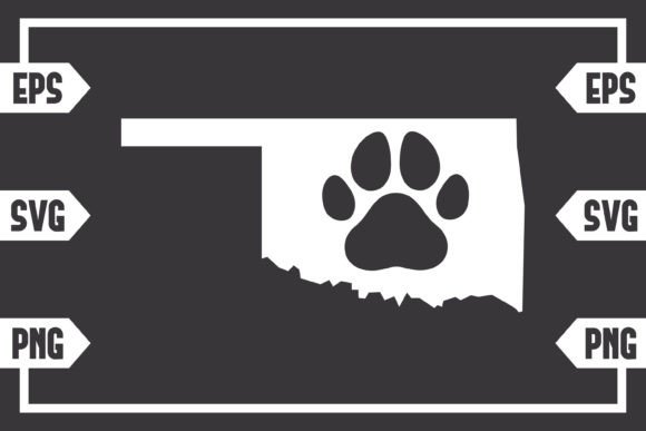 Oklahoma - Dog Paw