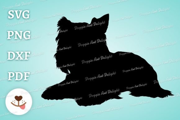 Yorkie Yorkshire Terrier Silhouette Svg